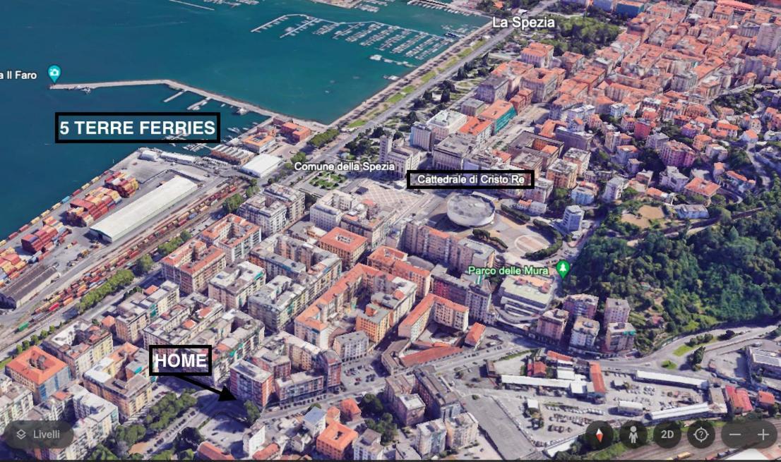 Bilocale Con Posto Auto La Chicca Del Golfo Appartement La Spezia Buitenkant foto
